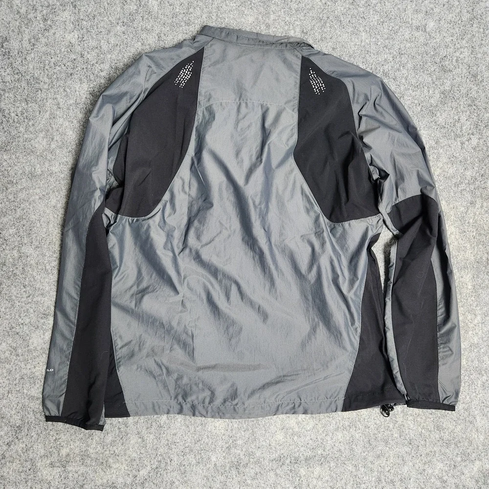Columbia‎ Titanium Jacket Men XL Gray Omni Shield Baseplate Full Zip Gorpcore